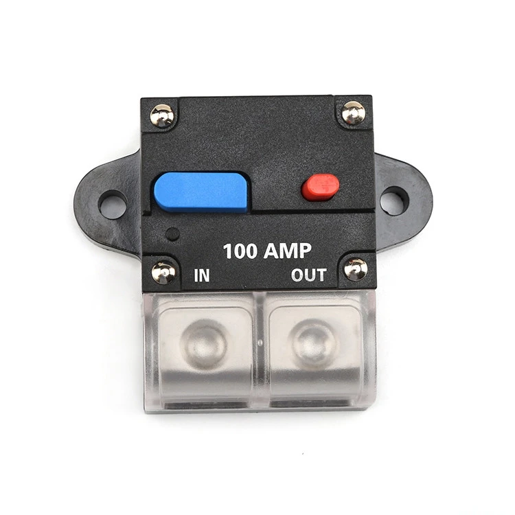Interruptor de circuito impermeable resettable manual para audio de coche rehegua .